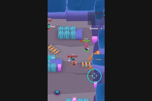 Ace Brawl Battle 3D 🕹️ 🏃 | Arcade Action Kostenloses Browserspiel - Bild 2