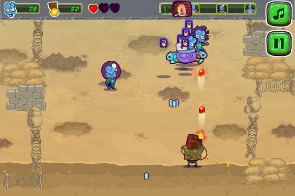 Aliens Attack 🕹️ 🏃 | Free Arcade Action Browser Game - Image 3