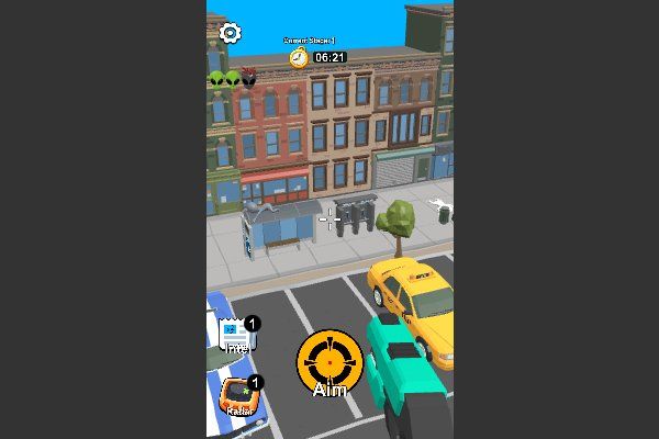 Aliens Hunter 🕹️ 🏃 | Jogo de navegador arcade de ação - Imagem 1