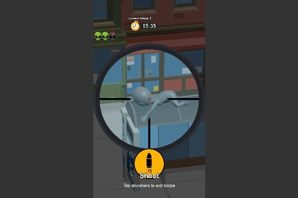 Aliens Hunter 🕹️ 🏃 | Jogo de navegador arcade de ação - Imagem 3