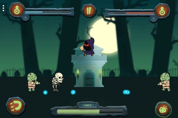 Angry Necromancer 🕹️ 🏃 | Juego de navegador arcade de acción - Imagen 3