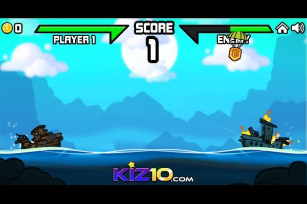 Battles of Seas 🕹️ 🏃 | Free Arcade Action Browser Game - Image 1