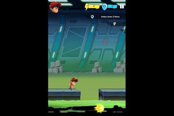 Boboiboy Galaxy Run 🕹️ 🏃 | Jogo de navegador arcade de ação - Imagem 1