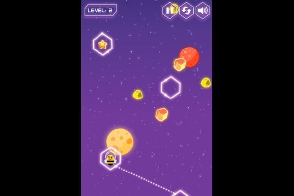 Cosmic Bee 🕹️ 🏃 | Action Arcade Kostenloses Browserspiel - Bild 2
