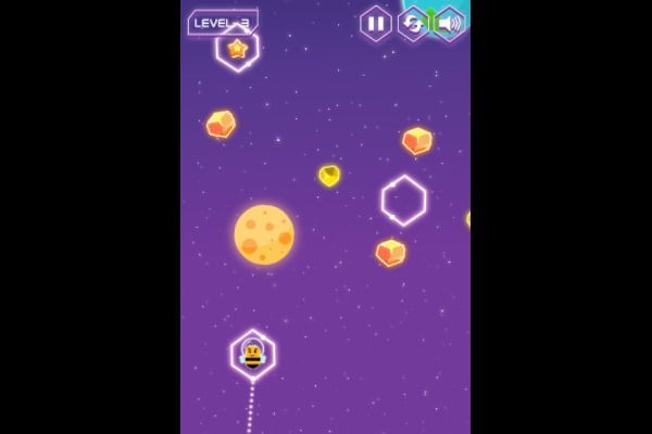 Cosmic Bee 🕹️ 🏃 | Free Action Arcade Browser Game - Image 3