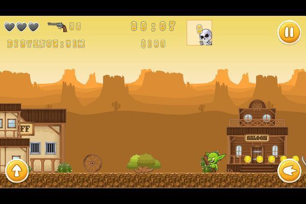 Cowboy Adventures 🕹️ 🏃 | Jogo de navegador de aventura de ação - Imagem 1