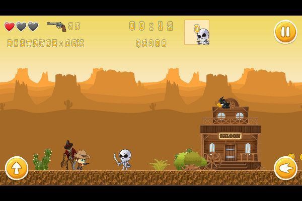 Cowboy Adventures 🕹️ 🏃 | Free Adventure Action Browser Game - Image 3