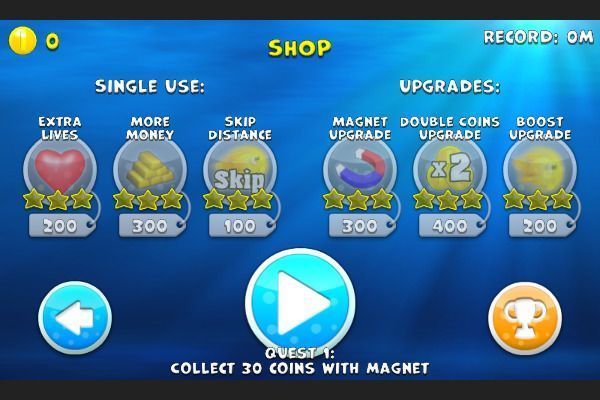 Fishy Rush 🕹️ 🏃 | Free Action Skill Browser Game - Image 1