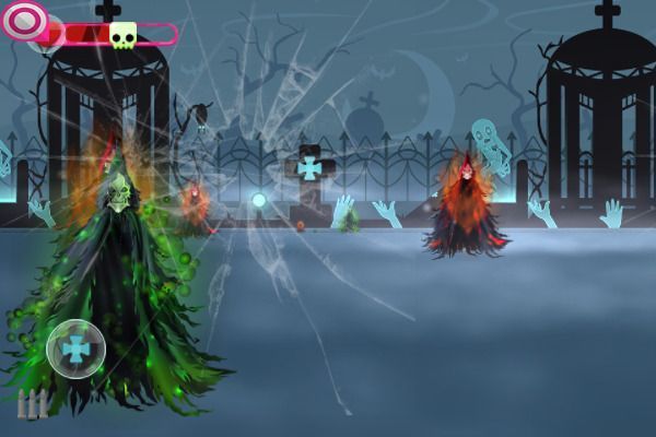 Ghost Fire Free 🕹️ 🏃 | Geschicklichkeit Action Kostenloses Browserspiel - Bild 2