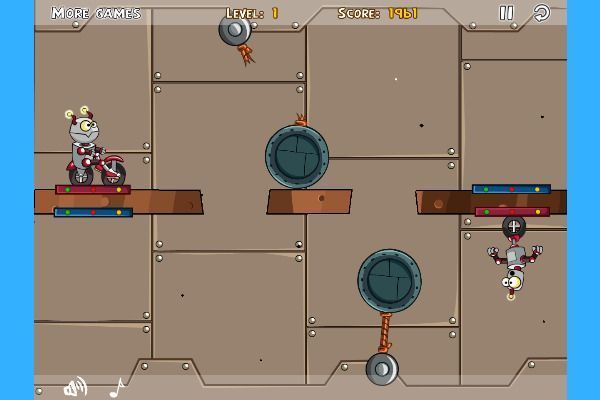 Go Robots 🕹️ 🏃 | Free Puzzle Physics Browser Game - Image 1