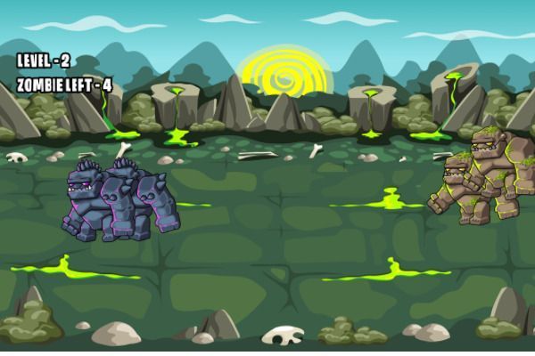 Golem Armaggeddon 🕹️ 🏃 | Arcade Action Kostenloses Browserspiel - Bild 1