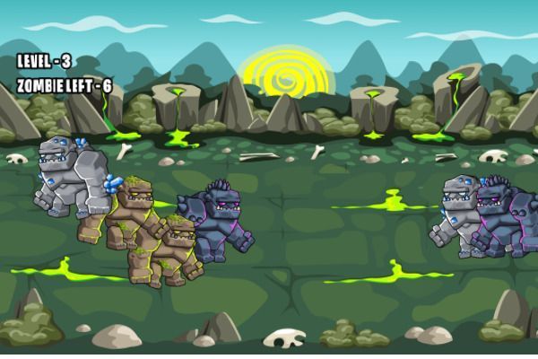 Golem Armaggeddon 🕹️ 🏃 | Arcade Action Kostenloses Browserspiel - Bild 2