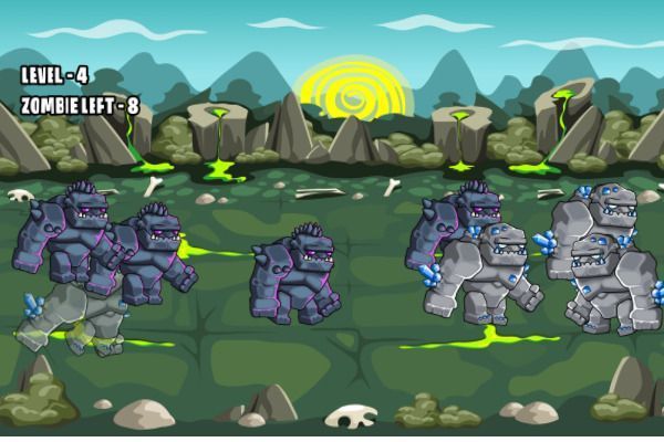 Golem Armaggeddon 🕹️ 🏃 | Arcade Action Kostenloses Browserspiel - Bild 3