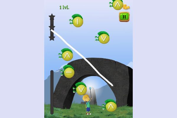 Grim Symbols 🕹️ 🏃 | Free Arcade Action Browser Game - Image 2