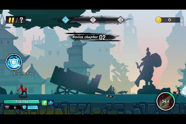 Ninja Legend 🕹️ 🏃 | Arcade Action Kostenloses Browserspiel - Bild 1