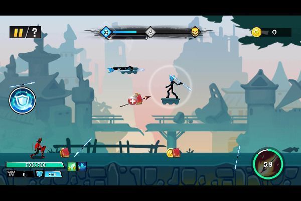 Ninja Legend 🕹️ 🏃 | Arcade Action Kostenloses Browserspiel - Bild 3