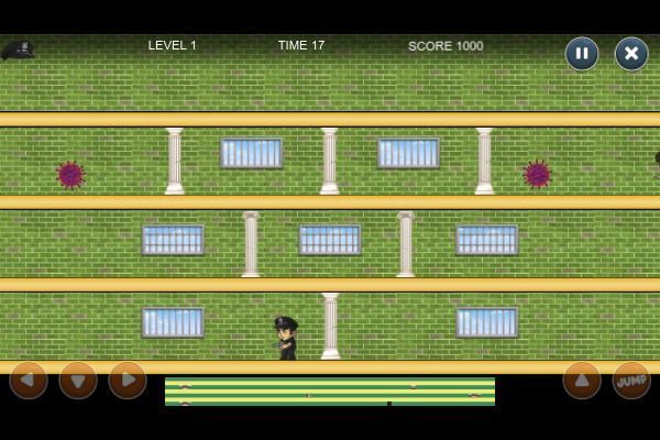 Police Chase 🕹️ 🏃 | Arcade Action Kostenloses Browserspiel - Bild 3