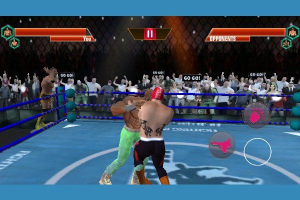 Real Boxing Fighting Game 🕹️ 🏃 | Juego de navegador arcade de acción - Imagen 1