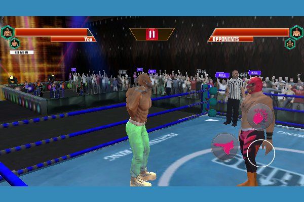 Real Boxing Fighting Game 🕹️ 🏃 | Arcade Action Kostenloses Browserspiel - Bild 2
