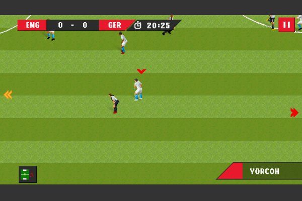 Real Football 🕹️ 🏃 | Arcade Action Kostenloses Browserspiel - Bild 2