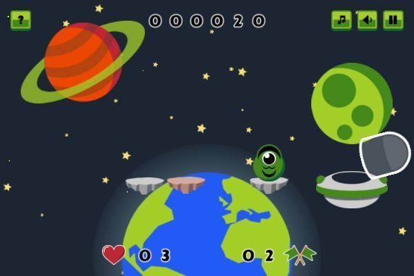 Run Astro Run 🕹️ 🏃 | Action Geschicklichkeit Kostenloses Browserspiel - Bild 1