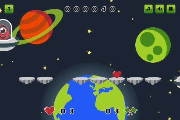 Run Astro Run 🕹️ 🏃 | Action Geschicklichkeit Kostenloses Browserspiel - Bild 3