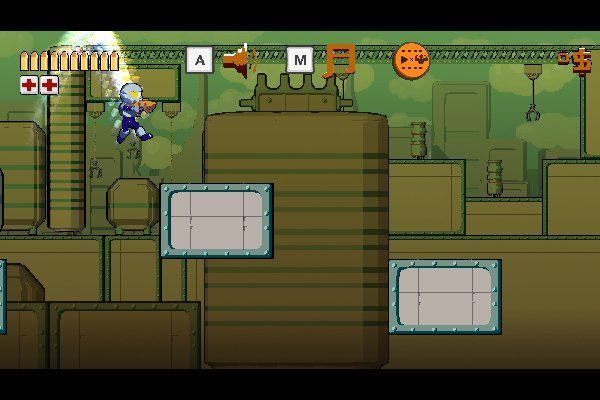 Run Gun Robots 🕹️ 🏃 | Geschicklichkeit Action Kostenloses Browserspiel - Bild 3