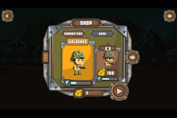 Soldiers Combat 🕹️ 🏃 | Action Arcade Kostenloses Browserspiel - Bild 1