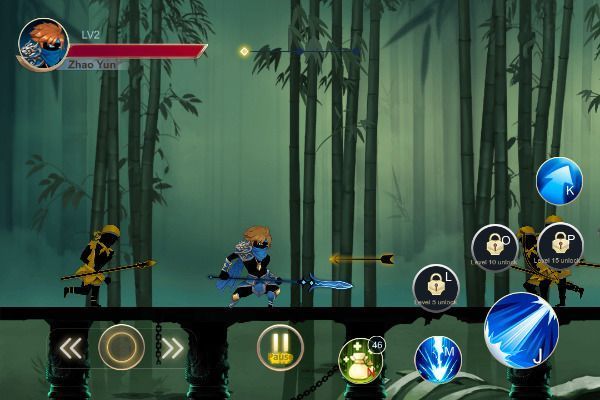 Stickman Hero Fight 🕹️ 🏃 | Free Arcade Action Browser Game - Image 2