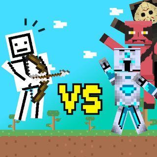 Jogar Stickman vs Craftsman  🕹️ 🏃