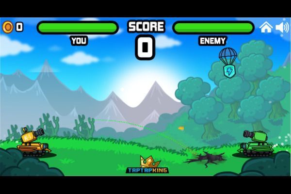 Tank Hero Online 🕹️ 🏃 | Jogo de navegador arcade de ação - Imagem 1