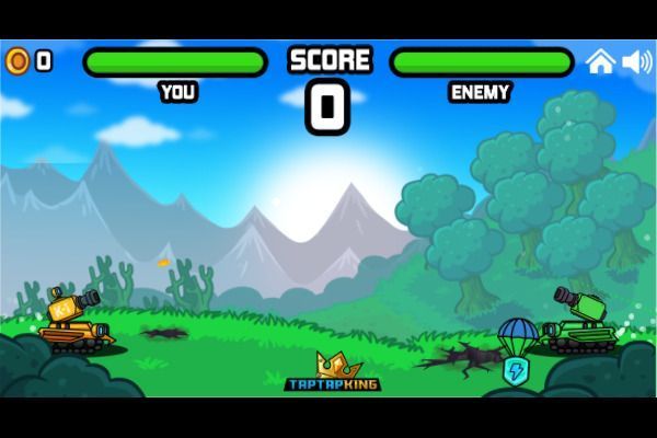 Tank Hero Online 🕹️ 🏃 | Arcade Action Kostenloses Browserspiel - Bild 2
