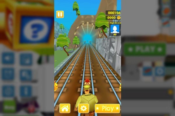 Train Surfers 🕹️ 🏃 | Free Arcade Action Browser Game - Image 1