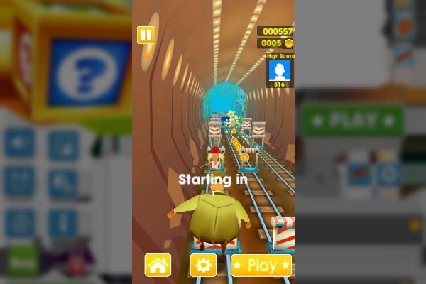 Train Surfers 🕹️ 🏃 | Jogo de navegador arcade de ação - Imagem 3