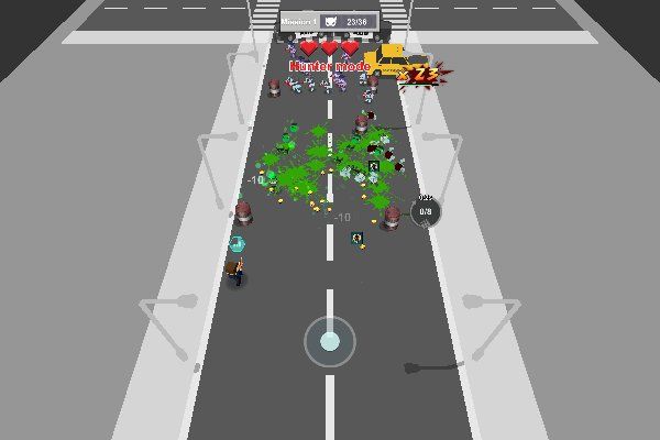 Zombie Terminator 🕹️ 🏃 | Jeu de navigateur d'arcade d'action - Image 1