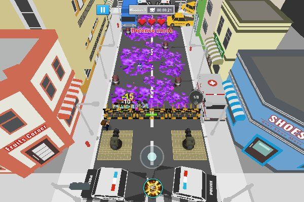 Zombie Terminator 🕹️ 🏃 | Jeu de navigateur d'arcade d'action - Image 3