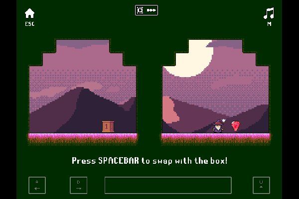Boxes Wizard 🕹️ 🗡️ | Free Arcade Adventure Browser Game - Image 2