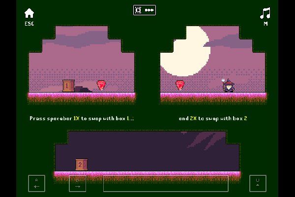 Boxes Wizard 🕹️ 🗡️ | Free Arcade Adventure Browser Game - Image 3