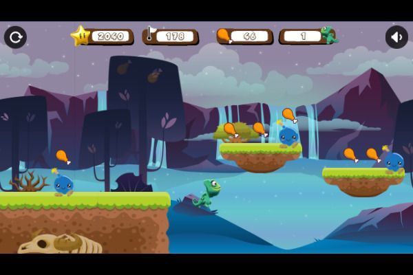 Dino Run Adventure 🕹️ 🗡️ | Gioco per browser di avventura di azione - Immagine 3