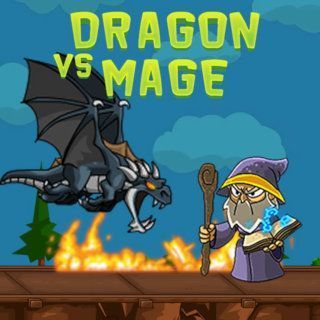 Spielen sie Dragon vs Mage  🕹️ 🗡️