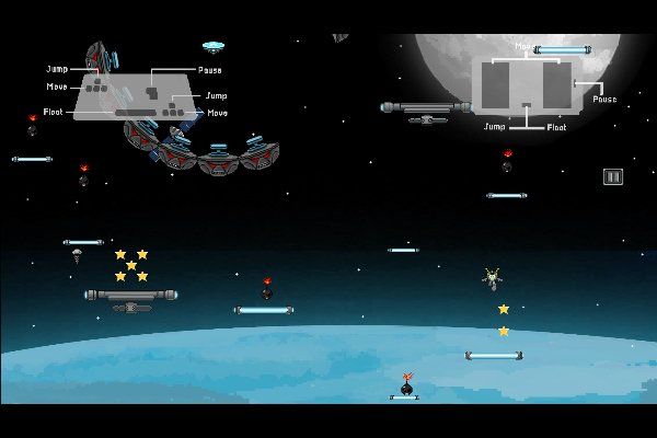 Jumper Starman 🕹️ 🗡️ | Jeu de navigateur d'arcade d'aventure - Image 1