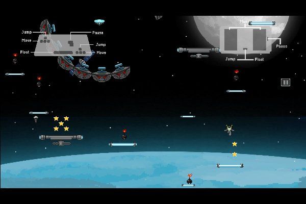 Jumper Starman 🕹️ 🗡️ | Gioco per browser arcade di avventura - Immagine 1