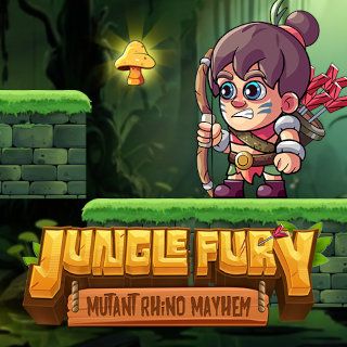 Play Jungle Fury Mutant Rhino Mayhem  🕹️ 🗡️