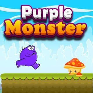 Spielen sie Purple Monster Adventure  🕹️ 🗡️