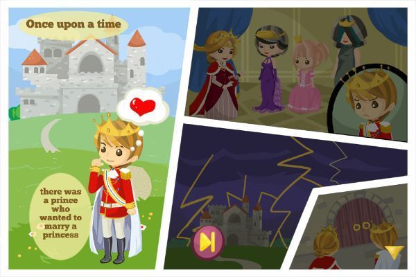 The Princess And The Pea 🕹️ 🗡️ | Gioco per browser rompicapo di avventura - Immagine 1