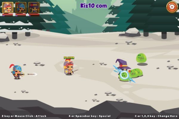Warriors League 🕹️ 🗡️ | Free Action Adventure Browser Game - Image 2