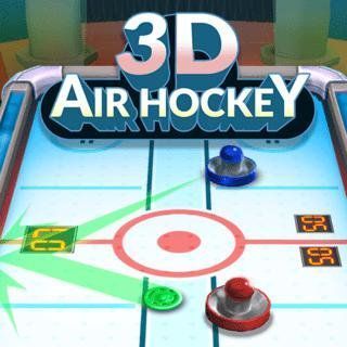 Spielen sie 3D Air Hockey  🕹️ 👾