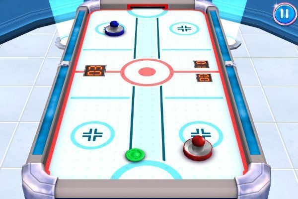 3D Air Hockey 🕹️ 👾 | Geschicklichkeit Arcade Kostenloses Browserspiel - Bild 2