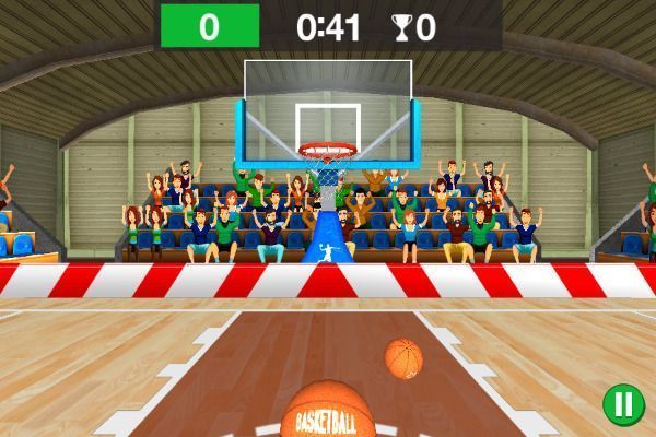 3D Basketball 🕹️ 👾 | Gioco per browser arcade - Immagine 1