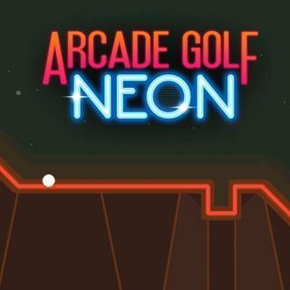Play Arcade Golf NEON  🕹️ 👾